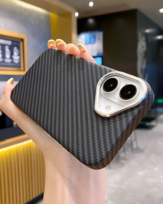 Carbon Fiber Texture Shockproof Phone Case – Sleek, Lightweight & Stylish | Multiple Variants Available